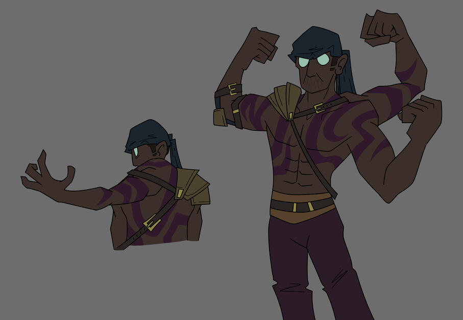 Atlas Moreau Characther design